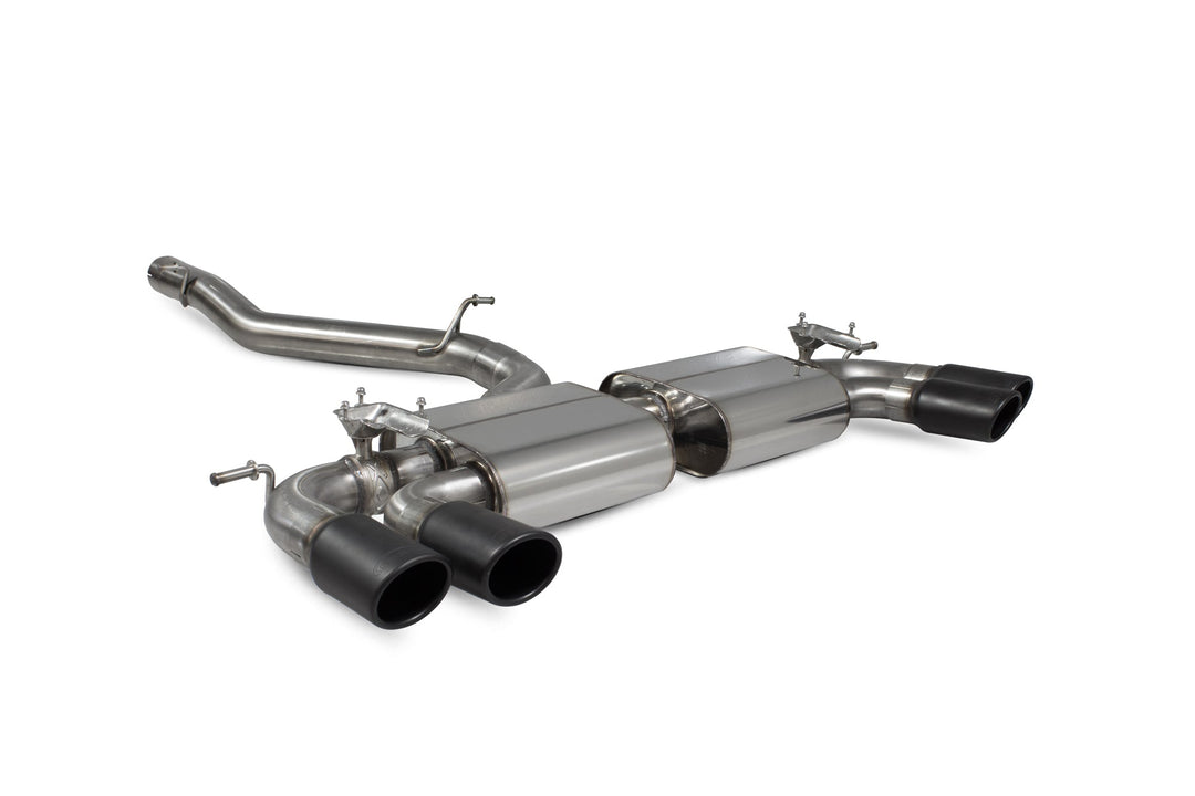 Scorpion Redpower - Volkswagen Golf R MK7.5 Facelift GPF & Non GPF Models - Non-res cat/gpf back system with electronic valves Catback - SVWS054C - 2017 - 2020