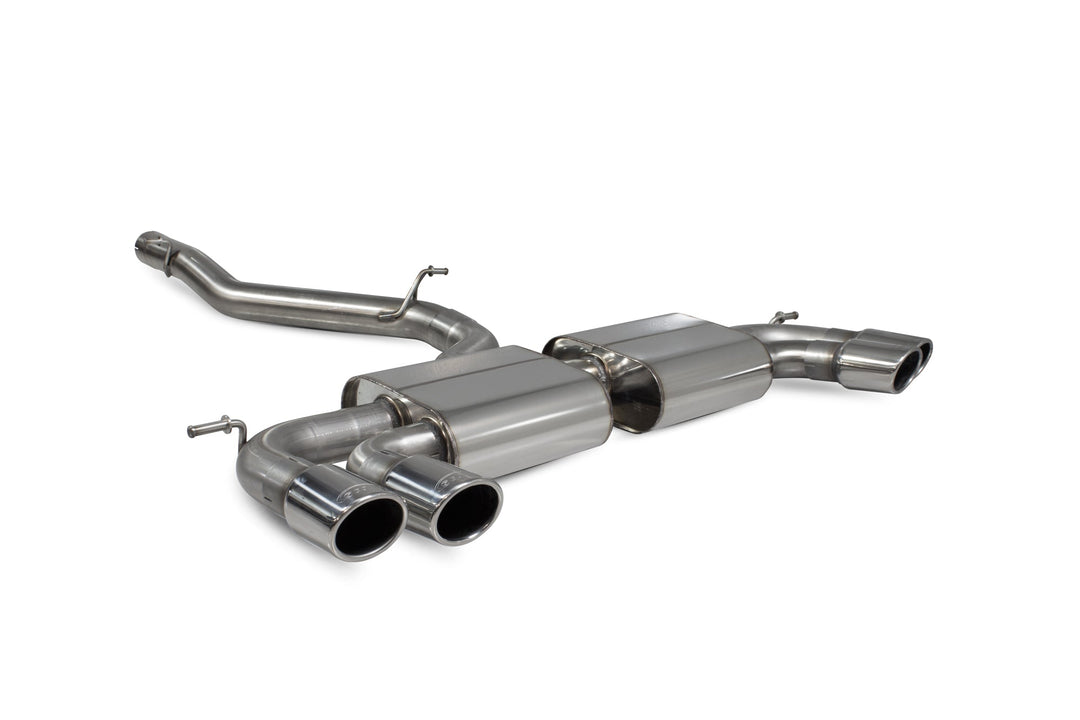 Scorpion Redpower - Volkswagen Golf R MK7.5 Facelift GPF & Non GPF Models - Non-res cat/gpf back system Catback - SVWS055 - 2017 - 2020