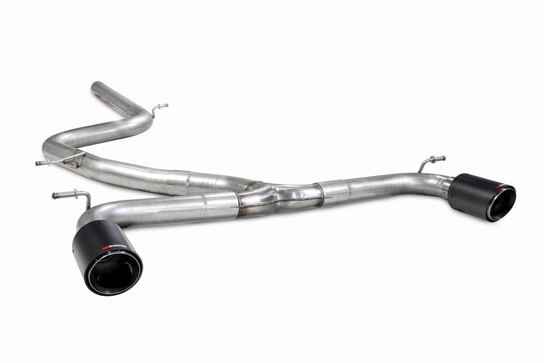 Scorpion Redpower - Volkswagen Golf MK7 GTD - Cat-back gti style system Exhaust - SVWS068CF - 2013 - 2017