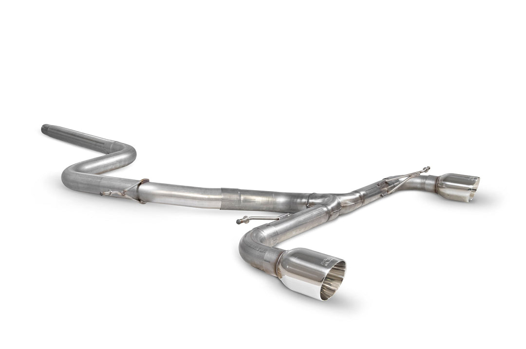 Scorpion Redpower - Volkswagen Scirocco R - Non-resonated Predator Cat-back System Catback - SVWS072 - 2009 - 2017