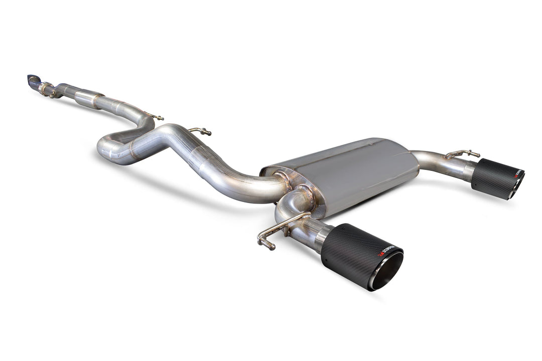 Scorpion Redpower - Vauxhall Corsa 'E' VXR - Resonated cat-back system Catback - SVX064CF - 2015 - 2018