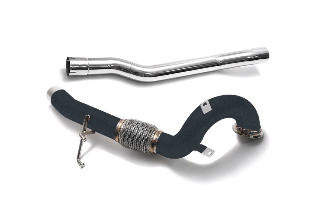 Armytrix - AUDI TTS 8S 2.0 TFSI COUPE - Ceramic Coated Downpipe Stainless Steel - AU8ST-DDC