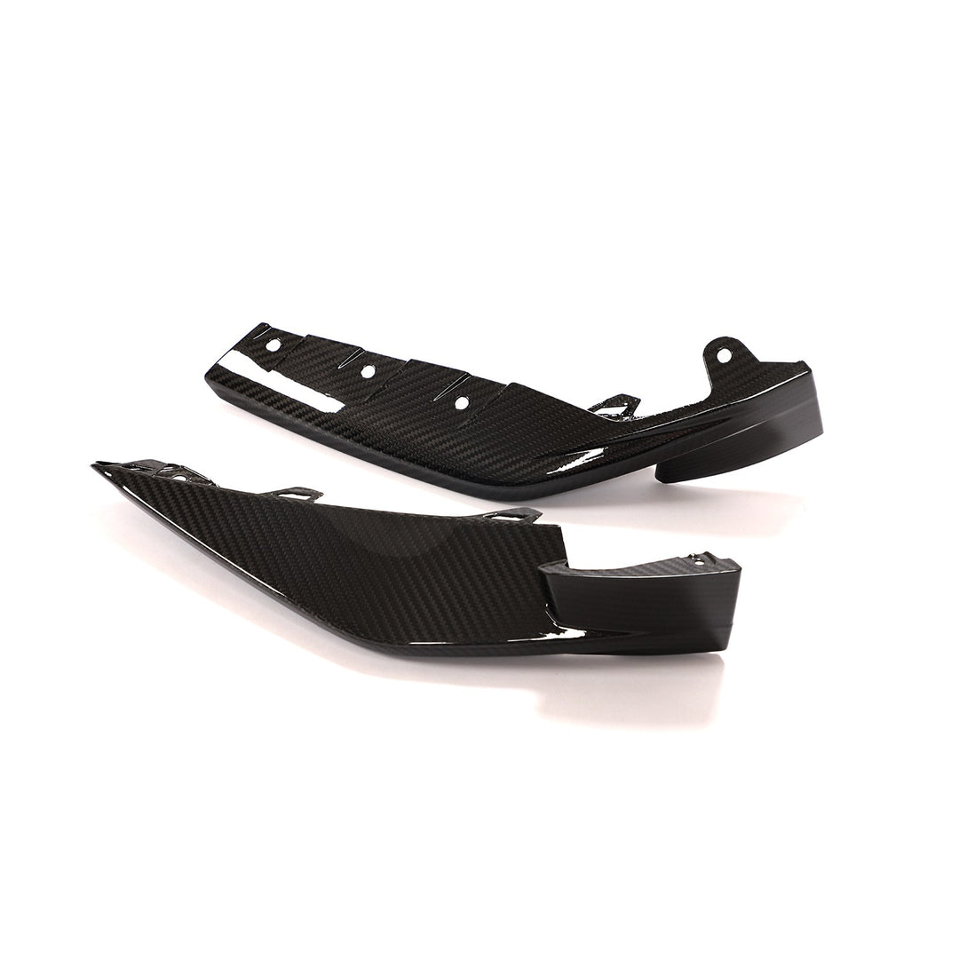 BMW M3 & M4 (2021+, G80 G81 G82 G83) Carbon Fibre Corner Replacement Front Splitter