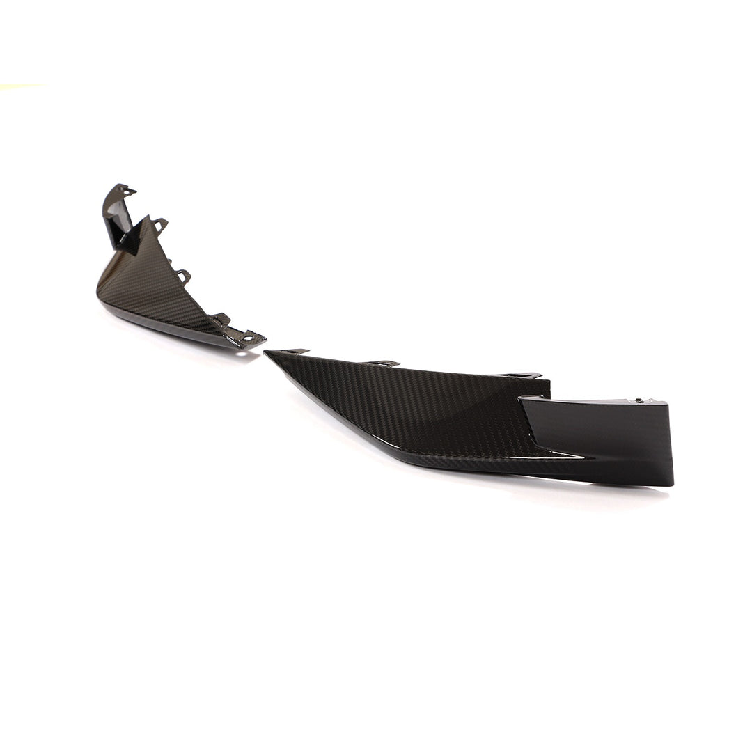 BMW M3 & M4 (2021+, G80 G81 G82 G83) Carbon Fibre Corner Replacement Front Splitter