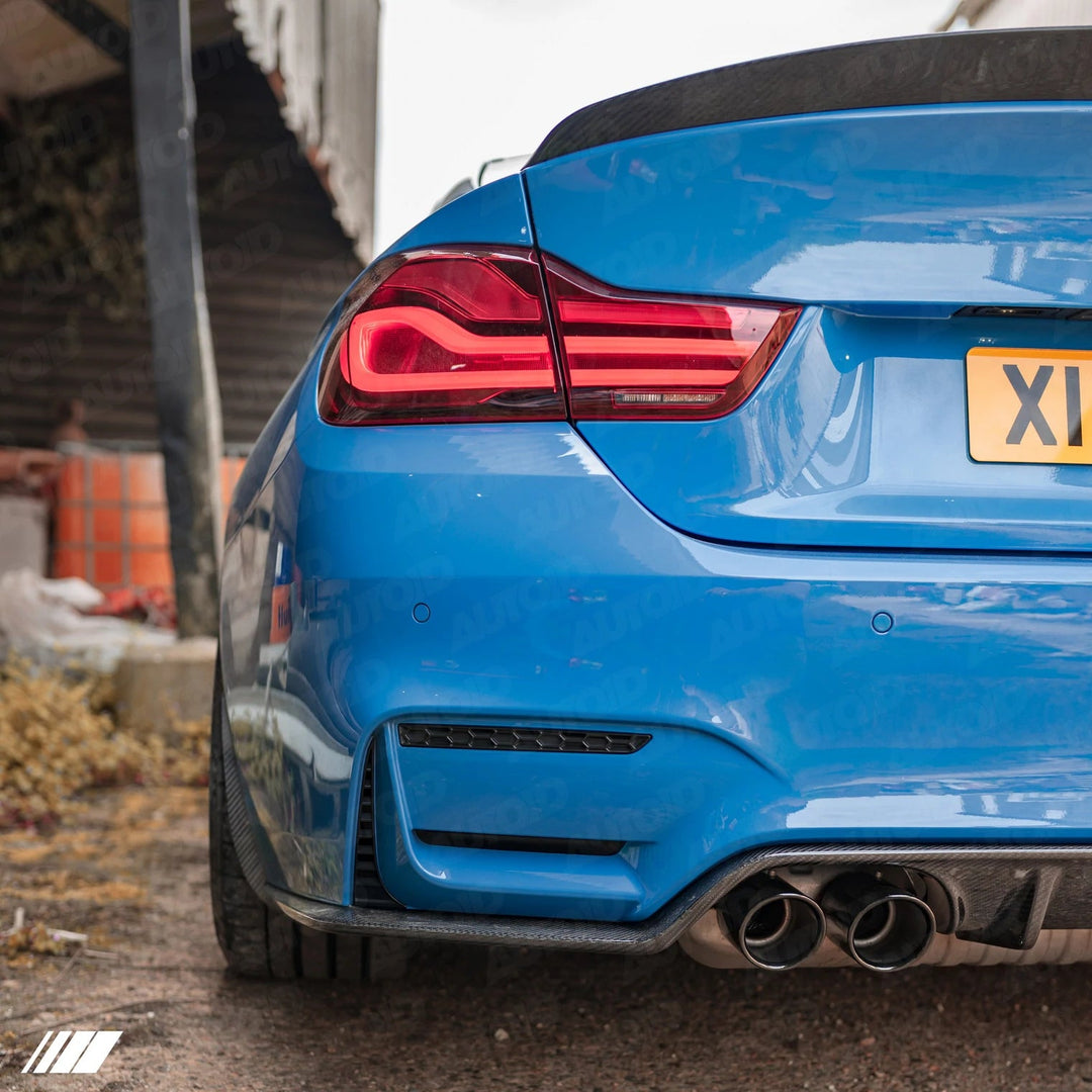 Acexxon Honeycomb Rear Reflector Inserts for BMW M3 & M4 (2014-2020, F80 F82)