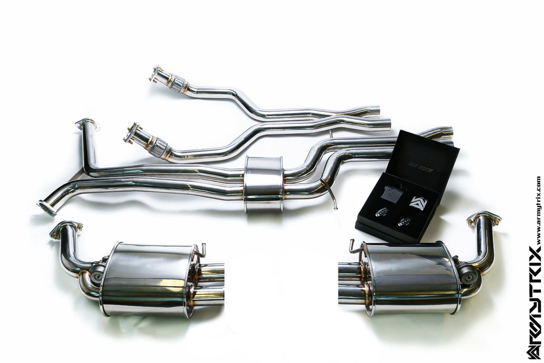 Armytrix - AUDI A6 C7 3.0 TFSI LIMOUSINE - Cat-back Stainless Steel - AUC7T