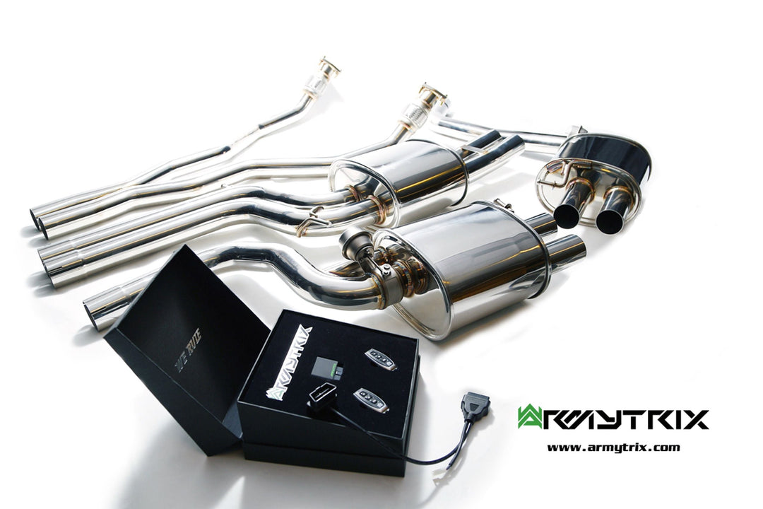 Armytrix - AUDI A5 B8 3.0 TFSI COUPE - Cat-back Stainless Steel - AUBS2