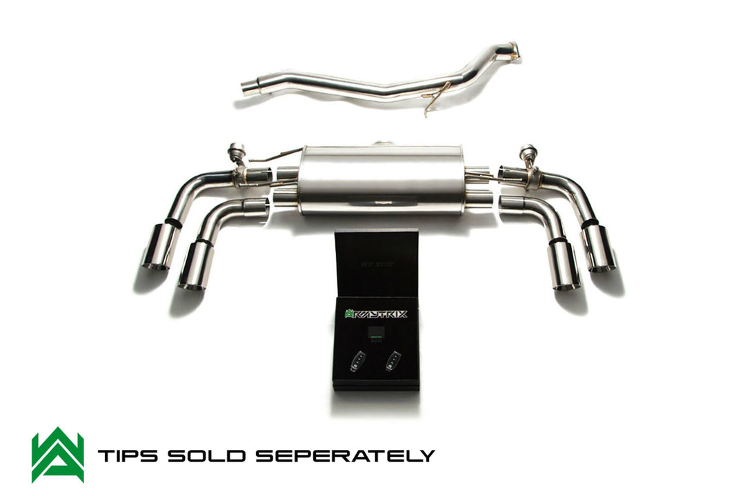 Armytrix - AUDI TT 8J 1.8 TFSI COUPE - Cat-back Stainless Steel - AU8JT