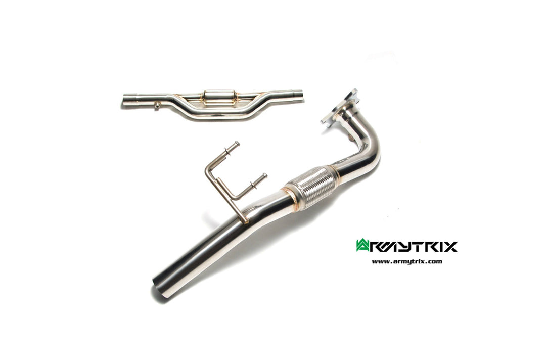 Armytrix - AUDI TT 8J 1.8 TFSI COUPE - Downpipe Stainless Steel - AU8JT-DD