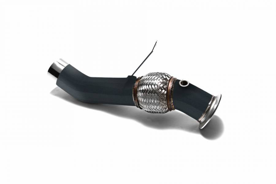 Armytrix - BMW 5 SERIES F10 535I - Ceramic Coated Downpipe Stainless Steel - BMF13-ADDC