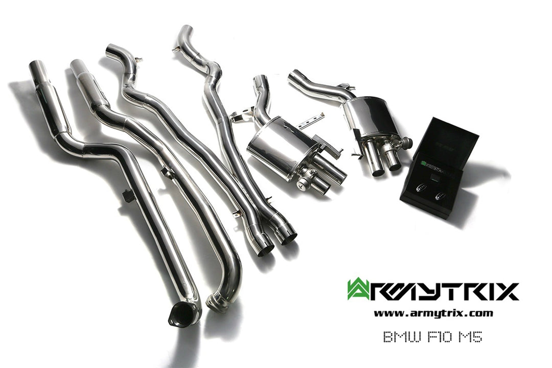 Armytrix - BMW 5 SERIES F10 M5 - Cat-back Stainless Steel - BMF5M