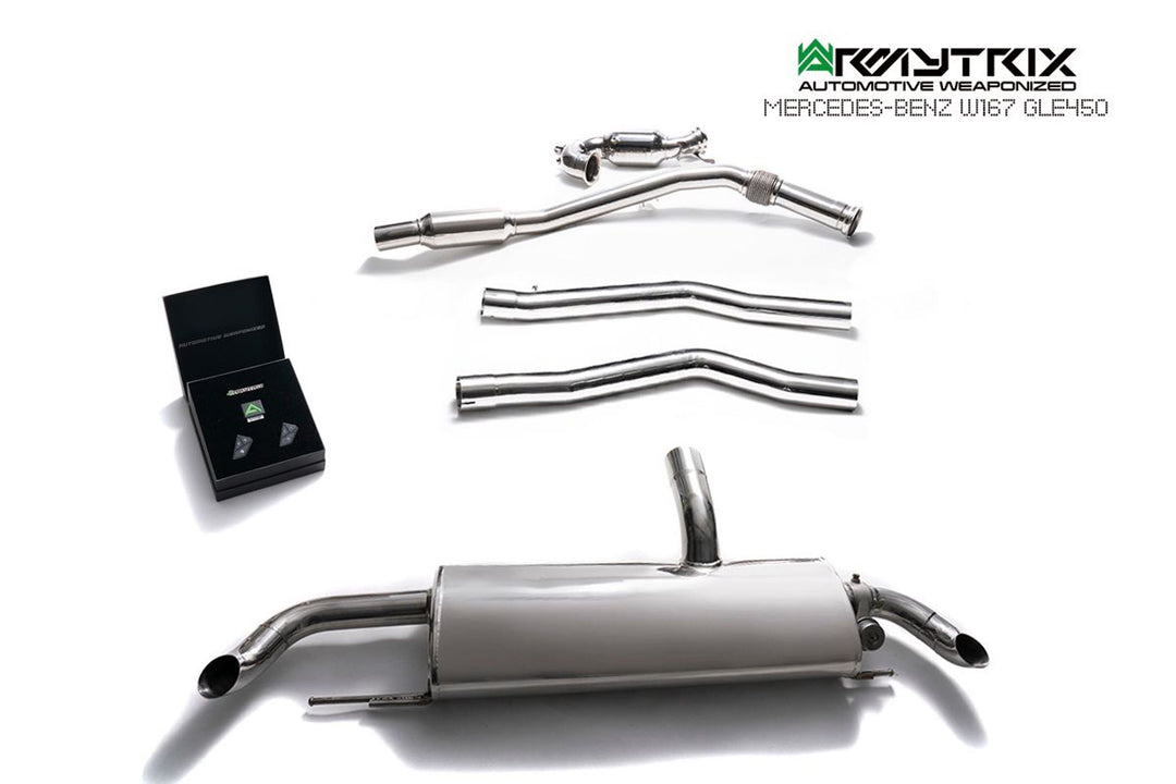Armytrix - MERCEDES-BENZ GLE W167 GLE53 - Cat-back Stainless Steel - MB674-C
