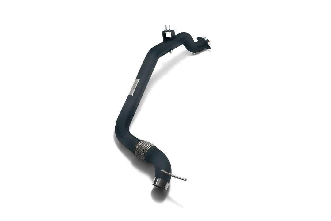 Armytrix - FORD MUSTANG ECOBOOST MK6 2.3L COUPE - Ceramic Coated Downpipe Stainless Steel - FDM62-DDC