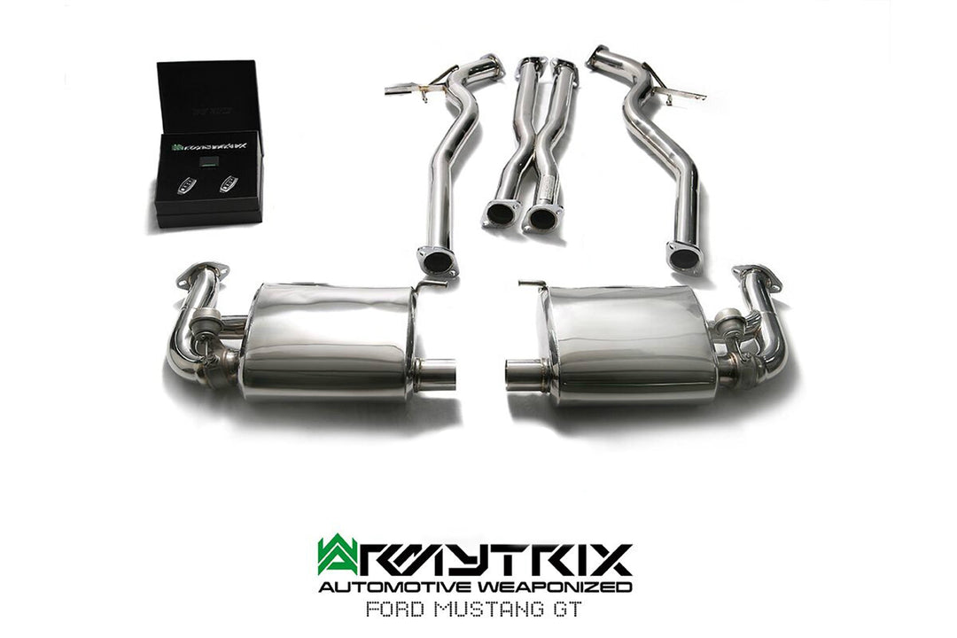 Armytrix - FORD MUSTANG GT MK6 5.0L COUPE - Cat-back Stainless Steel - FDM65
