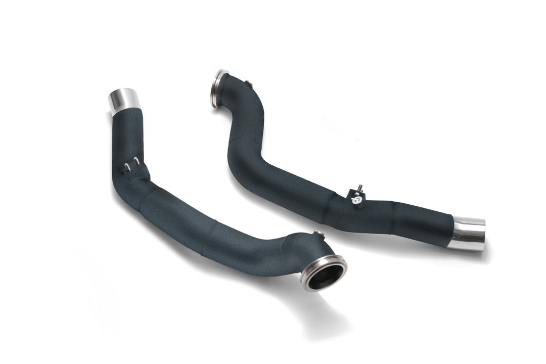 Armytrix - MASERATI GHIBLI M157 3.0L S - Ceramic Coated Downpipe Stainless Steel - MG572-DDC
