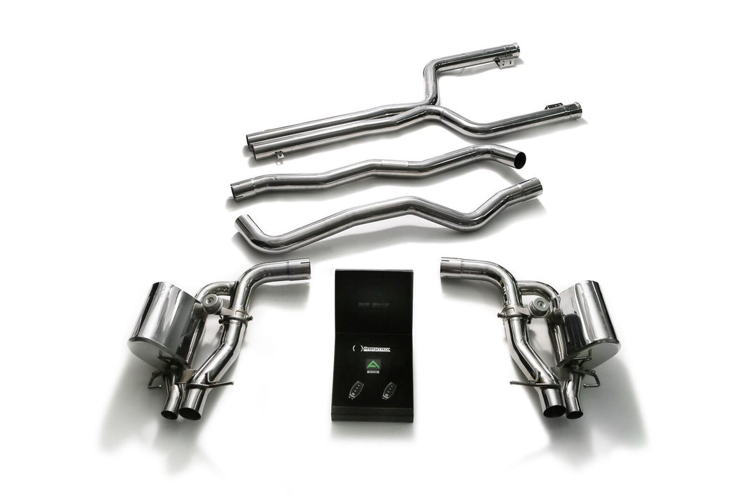 Armytrix - MERCEDES-BENZ C-CLASS W205 C63 AMG - Cat-back Stainless Steel - MB056-C