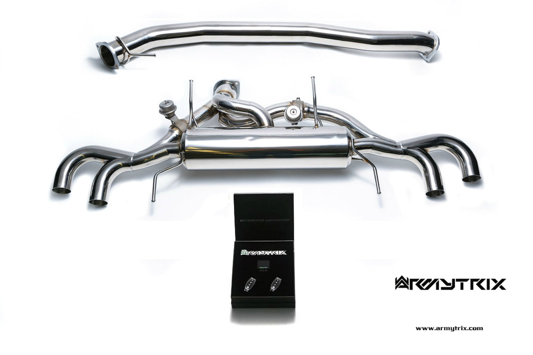 Armytrix - NISSAN GT-R R35 3.8L - Cat-back Stainless Steel - NI35S