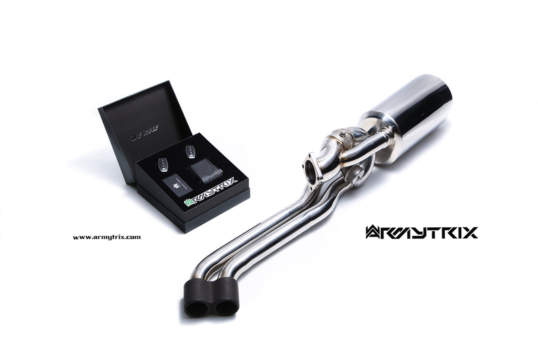 Armytrix - PORSCHE 911 930 3L - Cat-back Stainless Steel - P930T-VM