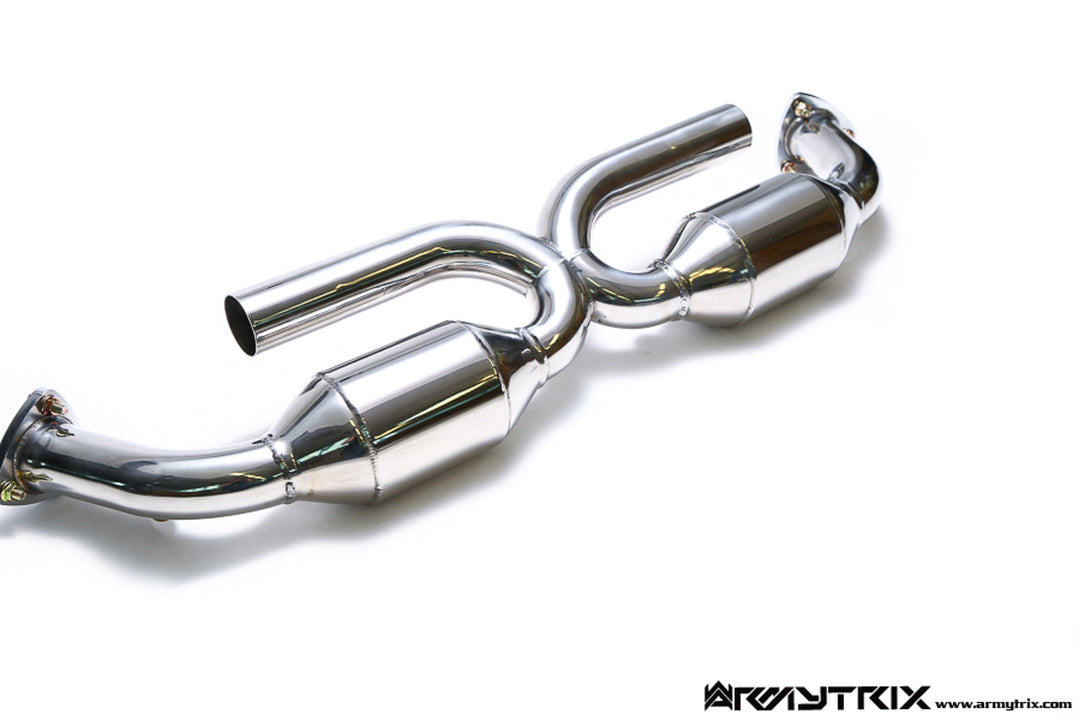 Armytrix - PORSCHE 911 997 MK1 3.8L CARRERA - Downpipe Stainless Steel - P97N1-XD