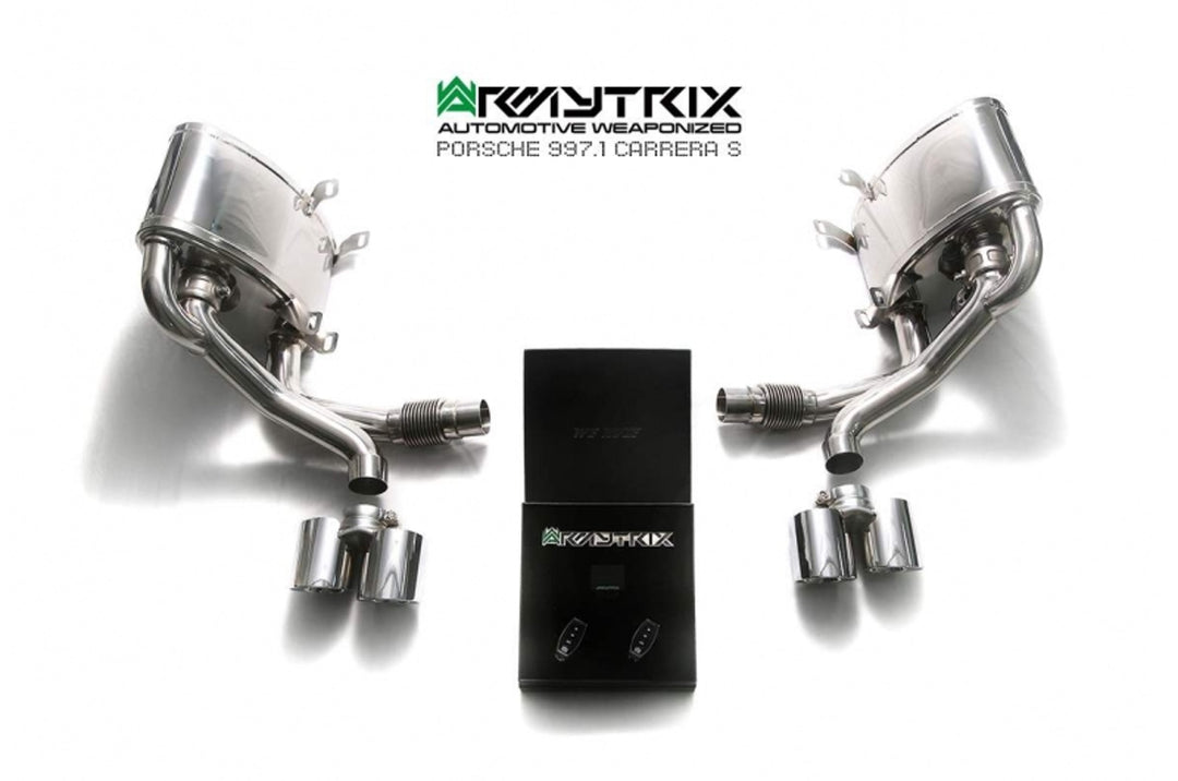 Armytrix - PORSCHE 911 997 MK1 3.8L CARRERA - Cat-back Stainless Steel - P97N1