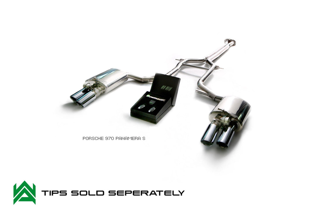 Armytrix - PORSCHE PANAMERA 970 4.8L - Cat-back Stainless Steel - P70N1