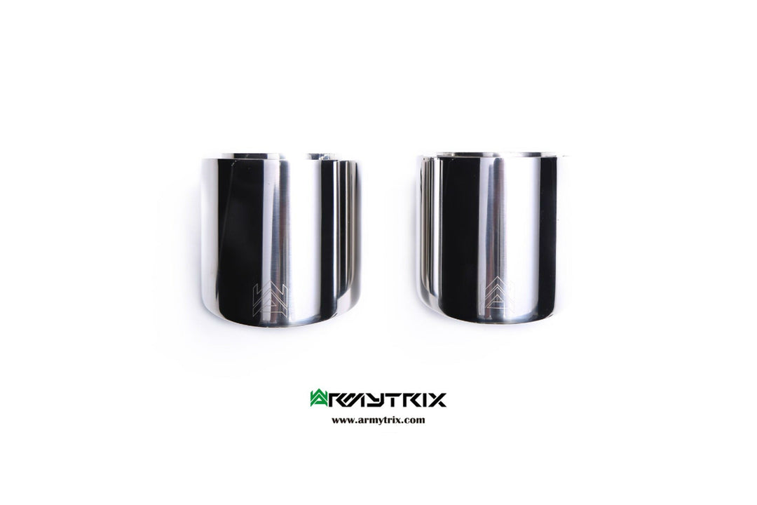 Armytrix - PORSCHE CAYMAN 987,2 3.4L - Tips Stainless Steel - DS25C