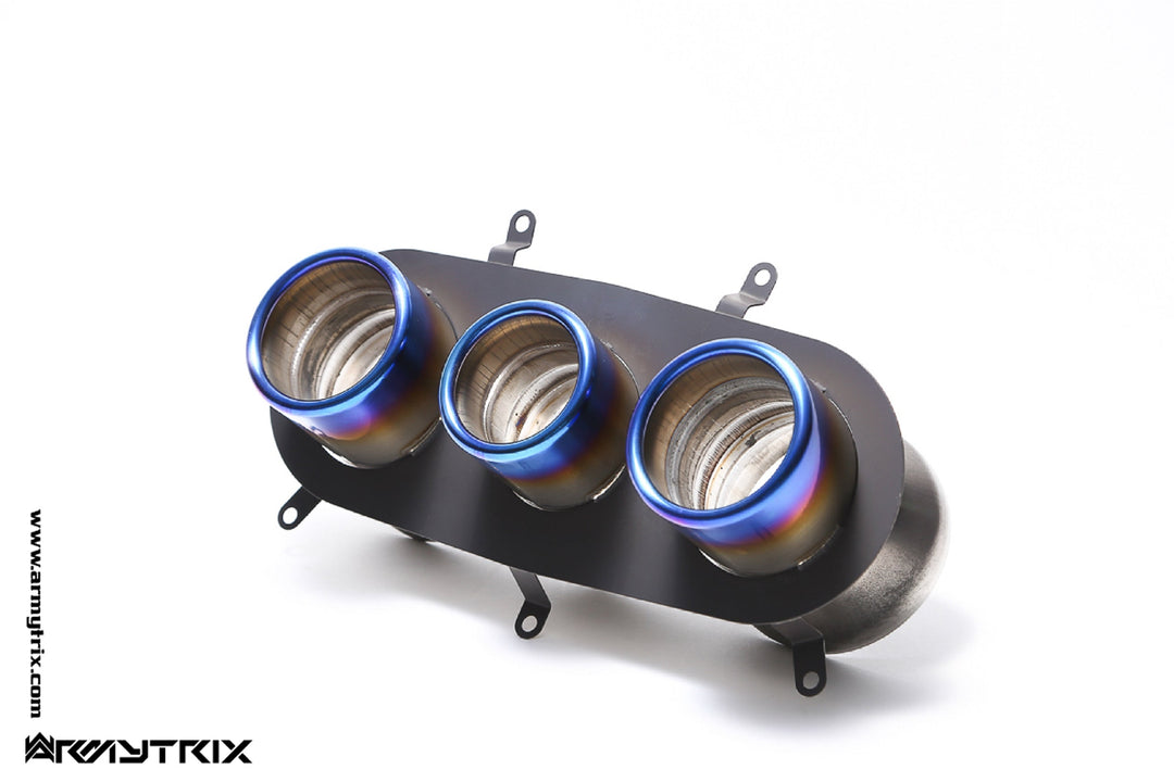 Armytrix - FERRARI 458 SPIDER 4.5L - Tips Titanium - T12-3B