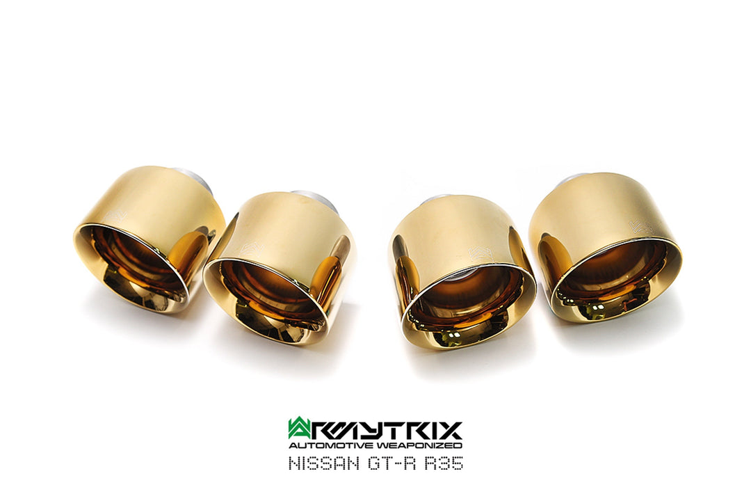 Armytrix - NISSAN GT-R R35 3.8L - Tips Stainless Steel - QS12G