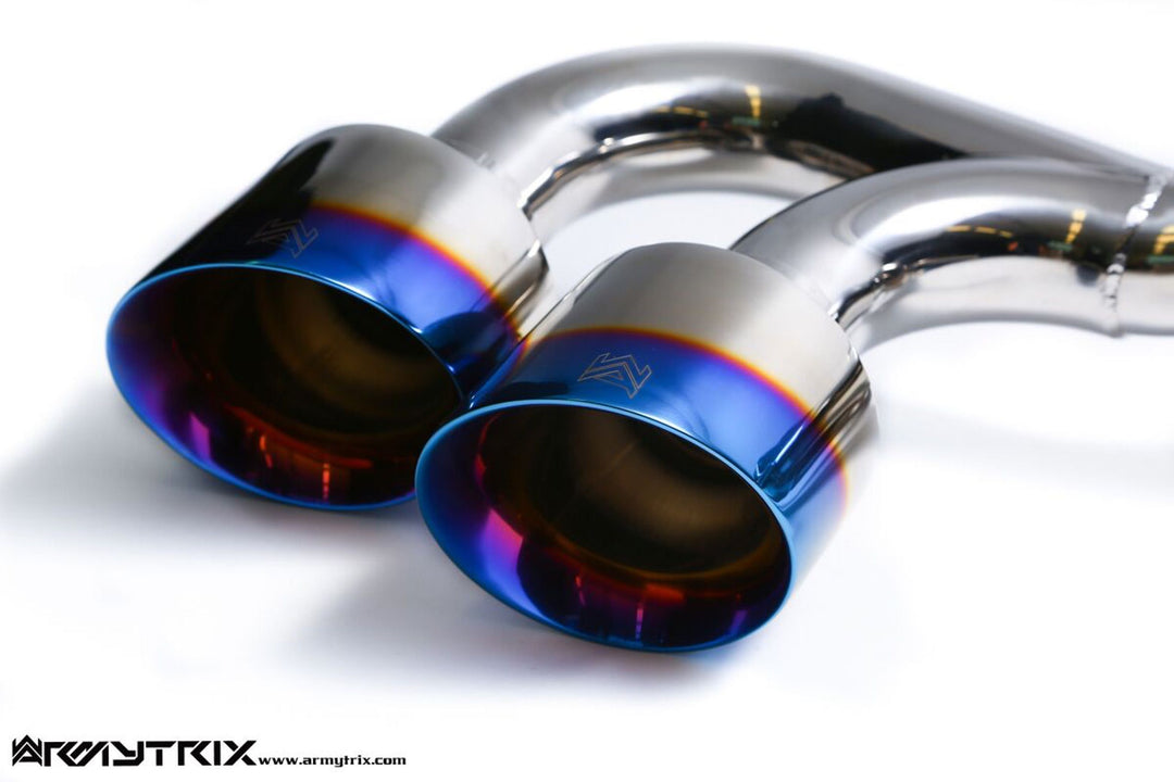 Armytrix - NISSAN GT-R R35 3.8L - Tips Stainless Steel - QS12B