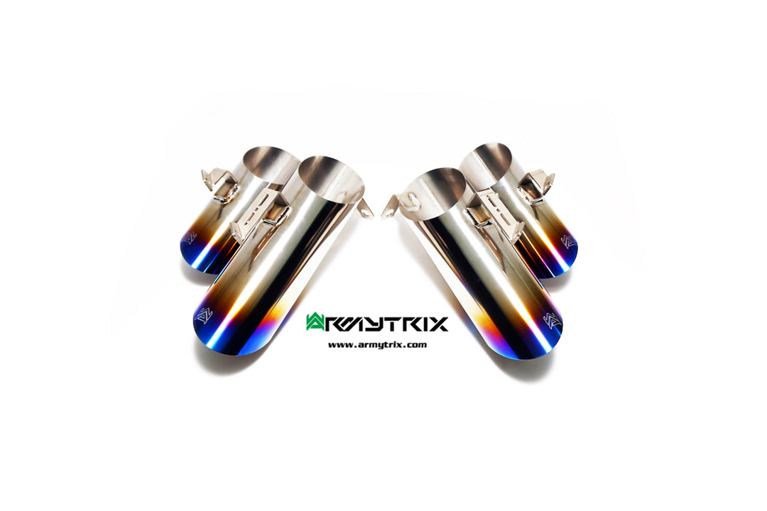 Armytrix - LAMBORGHINI HURACAN LP580 5.2L - Tips Titanium - QT21B