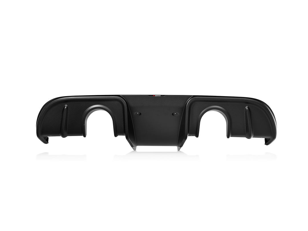 Akrapovič - Rear Carbon Fiber Diffuser - Matte - Porsche 718 Cayman GT4 / Spyder (2020-2020)