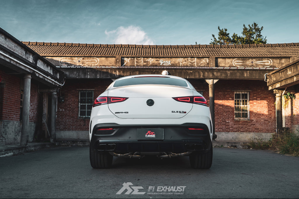 Fi-Exhaust - MERCEDES-BENZ GLE W167 GLE63 AMG - Front pipe + mid x-pipe + valvetronic Stainless Steel - MB-167A-CBOE