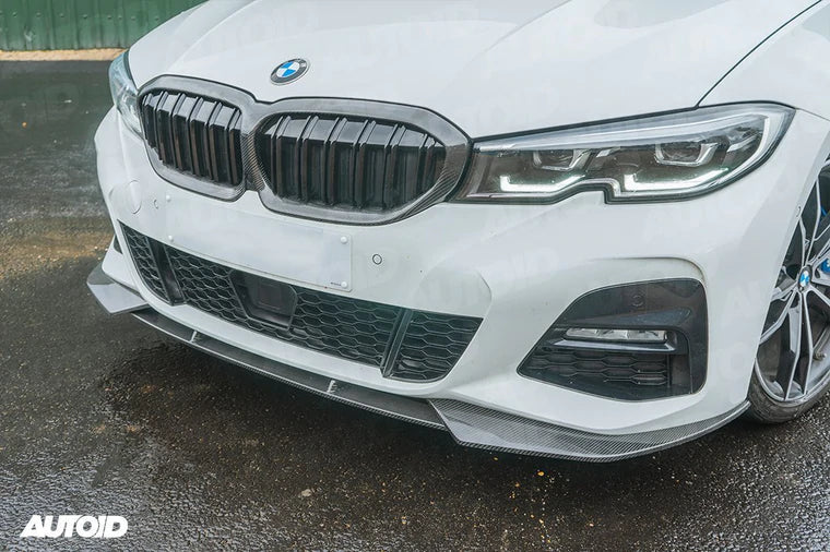PSR Parts - Carbon Fibre Competition Front Splitter for BMW 3 Series (2019+, M Sport G20 G21)