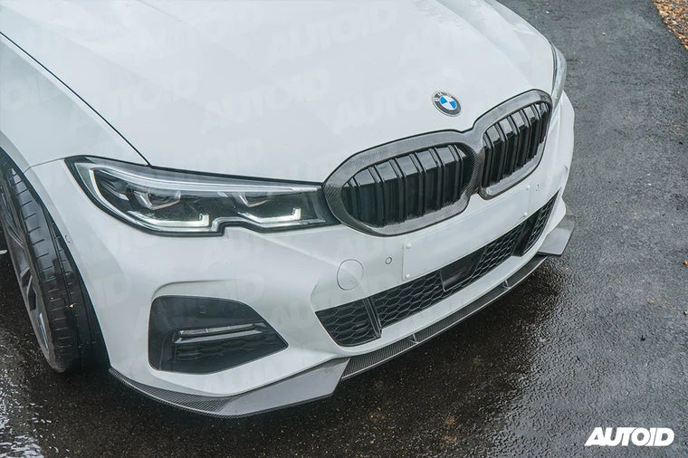 PSR Parts - Carbon Fibre Competition Front Splitter for BMW 3 Series (2019+, M Sport G20 G21)