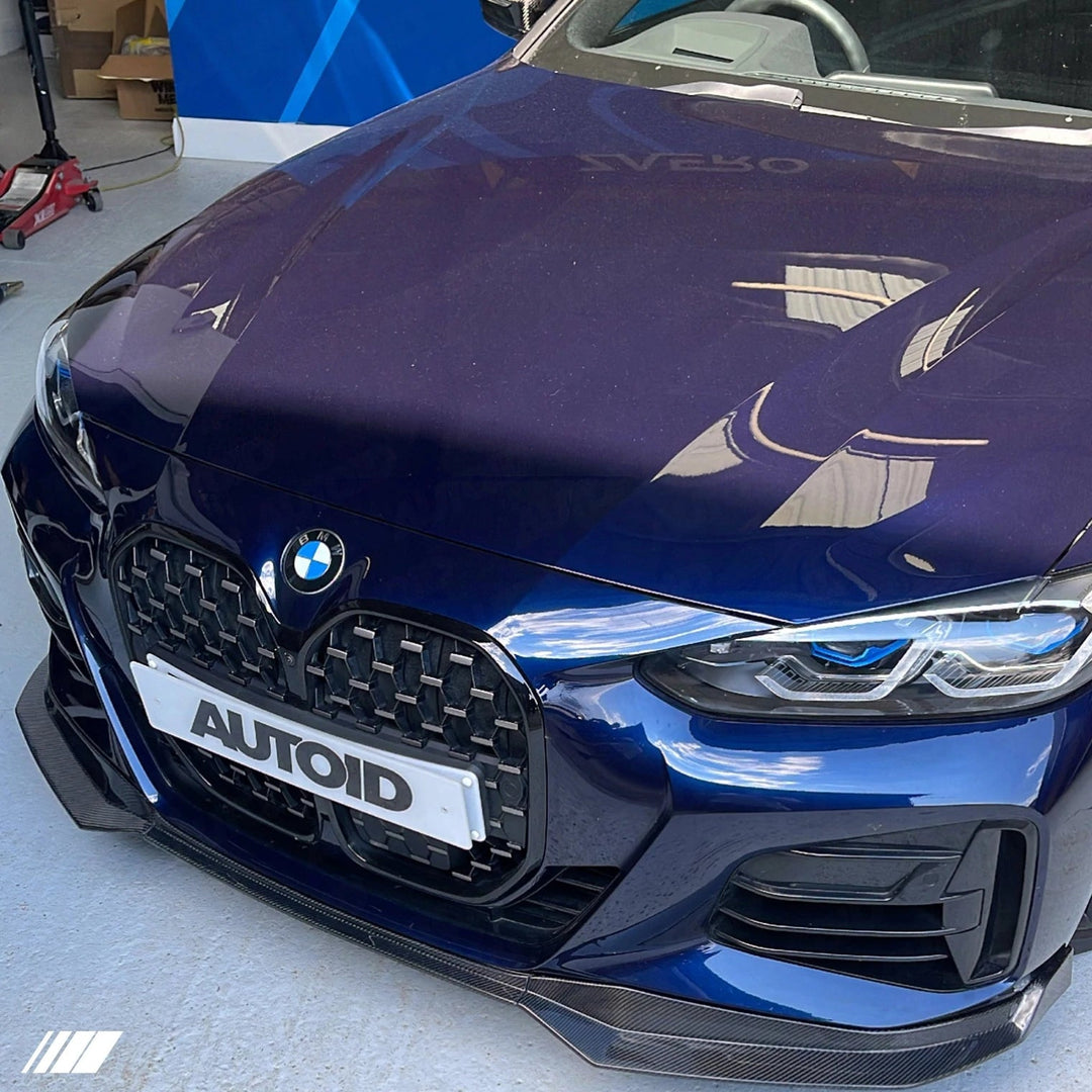 PSR Parts - Carbon Fibre Competition Front Splitter for BMW 4 Series (2020+, G22 G23)