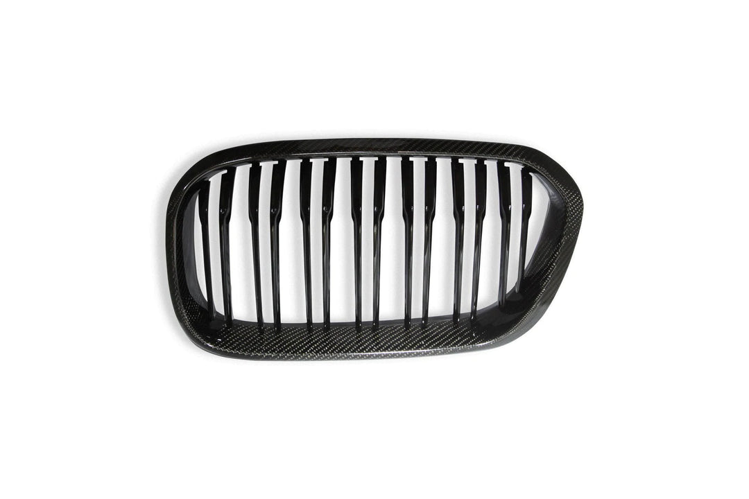 PSR Parts - Carbon Fibre Double Slat Kidney Grilles for BMW 1 Series (2015-2019, LCI F20 F21)