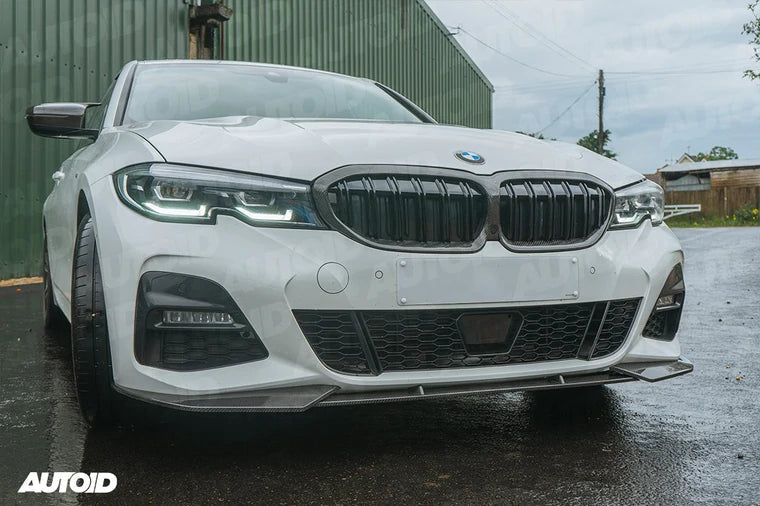 PSR Parts - Carbon Fibre Double Slat Kidney Grilles for BMW 3 Series (2019+, G20 G21)