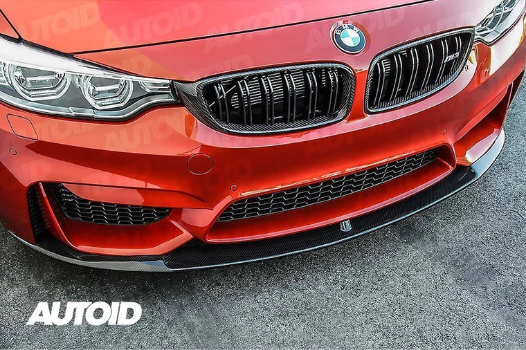 PSR Parts - Carbon Fibre Double Slat Kidney Grilles for BMW 4 Series, M3 & M4 (2014-2020, F32 F33 F80 F82 F83)