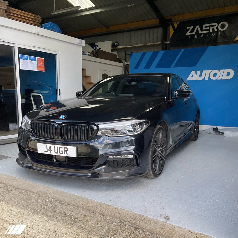 PSR Parts - Carbon Fibre Performance Front  Splitter for BMW 5 Series (2017-2019, G30 G31)