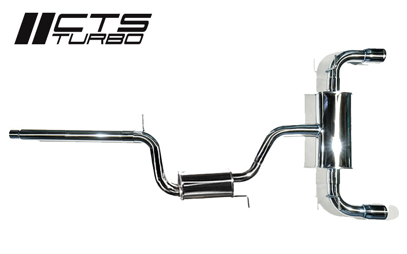CTS Turbo - MK7.5 GTI 3" Cat Back Exhaust - CTS-EXH-CB-0007.5