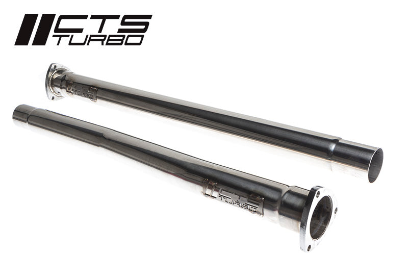 CTS Turbo - Performance Mid-Pipes for 8P Audi RS3 and MK2 Audi TTRS - CTS-EXH-DP-0008