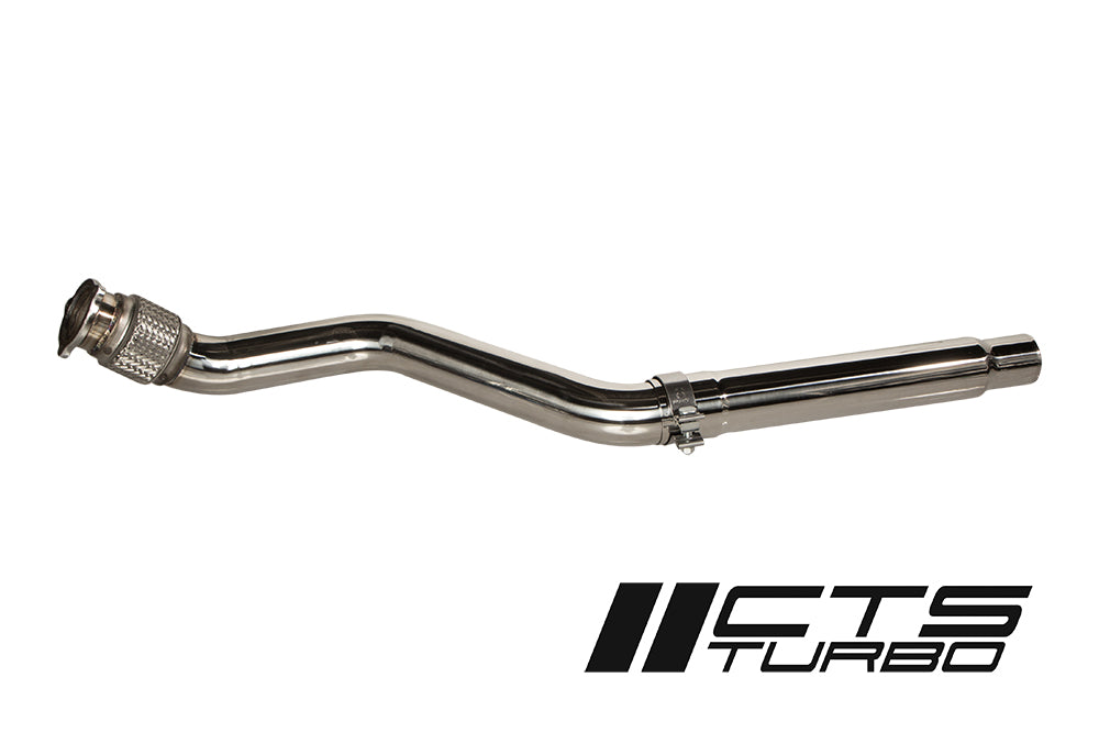 CTS Turbo - B8/B8.5 Audi A4/A5/AllRoad/Q5 2.0T Non-resonated Downpipe - CTS-EXH-TP-0005