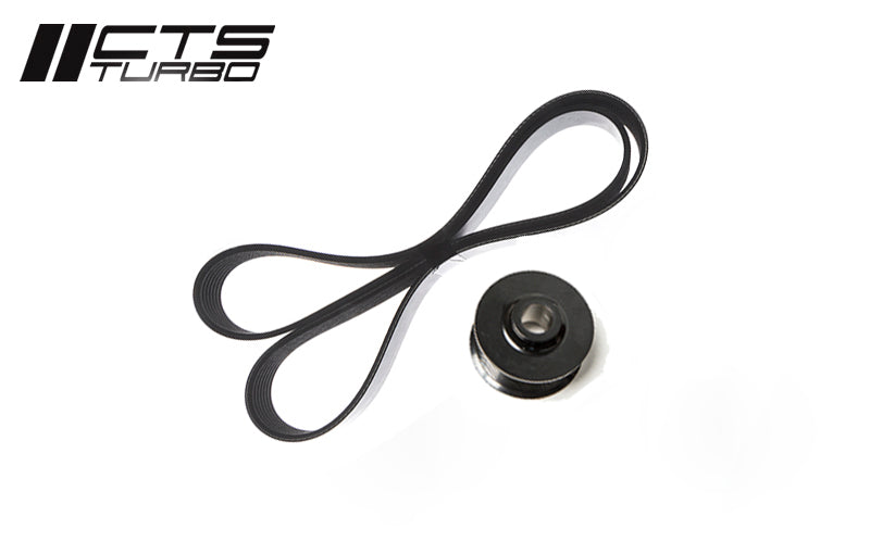 CTS Turbo - B8/B8.5 S4, S5, Q5, SQ5; C7/C7.5 A6, A7, Q7 3.0T Supercharger Pulley - PRESS ON STYLE - CTS-HW-0133