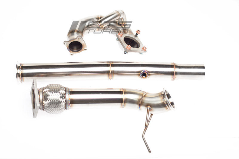 CTS Turbo - Big Turbo TT225Q / 8L S3 Downpipe 1.8T - CTS-TT225QDP