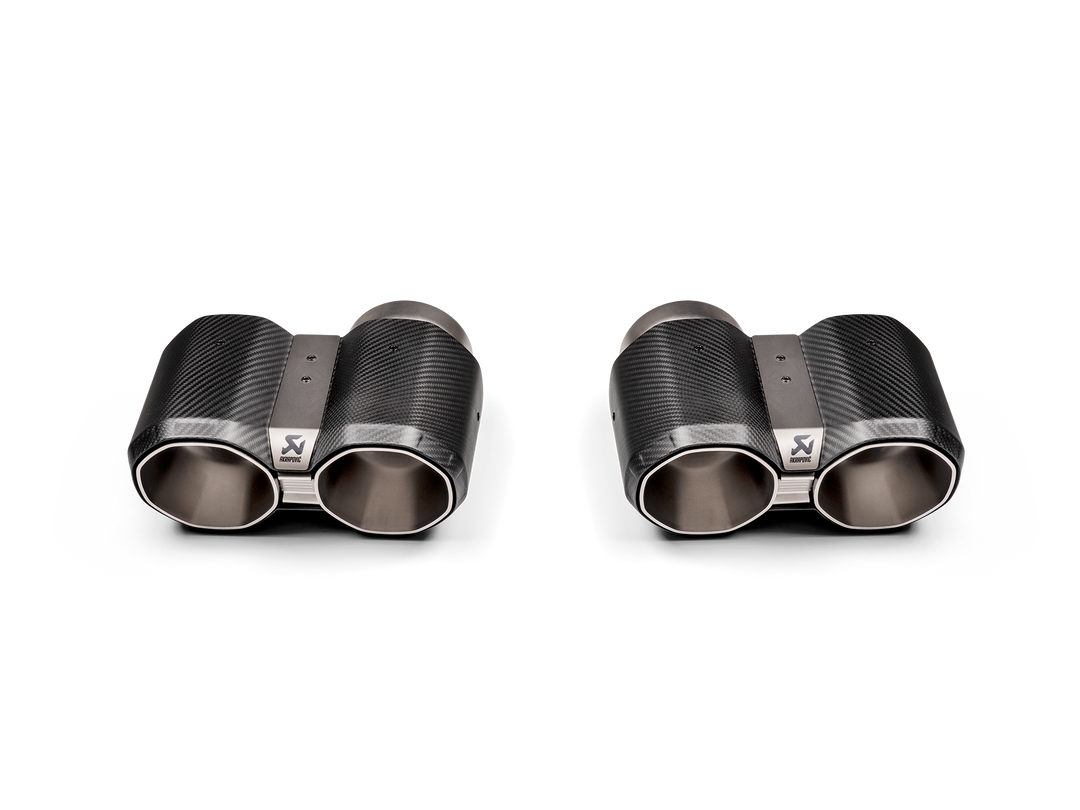 Akrapovič - Tail Pipe Set (Carbon) - BMW M3 (G80) (2021-2021) Carbon Octagonal