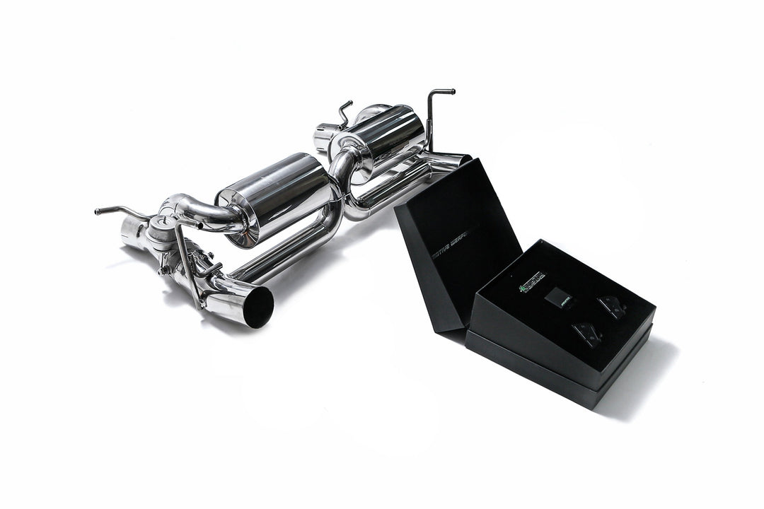 Armytrix - FERRARI 488 GTB 3.9L - Cat-back Stainless Steel - FS488-C