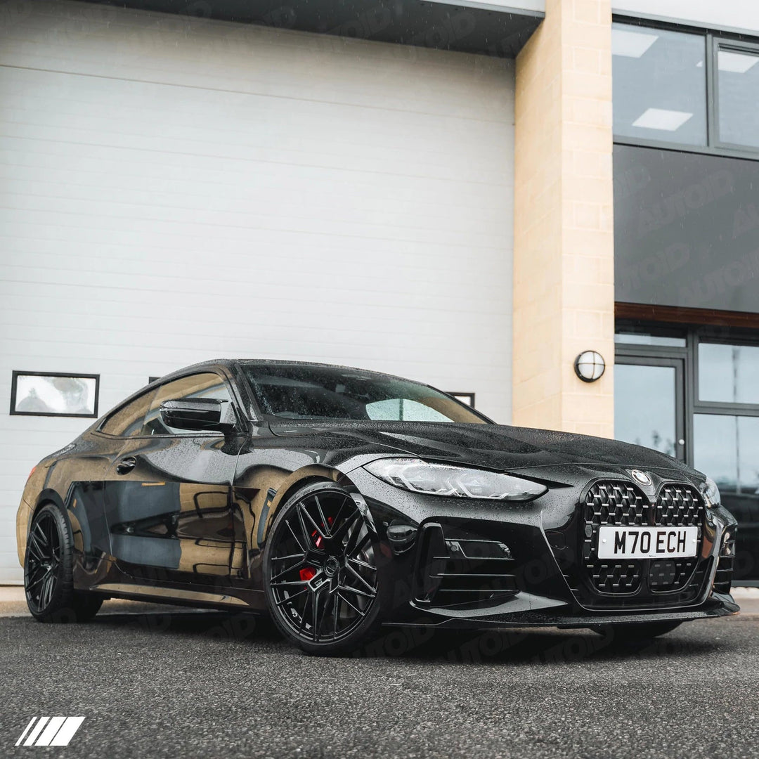 PSR Parts - Gloss Black Performance Front Splitter for BMW 4 Series (2020+, G22 G23)