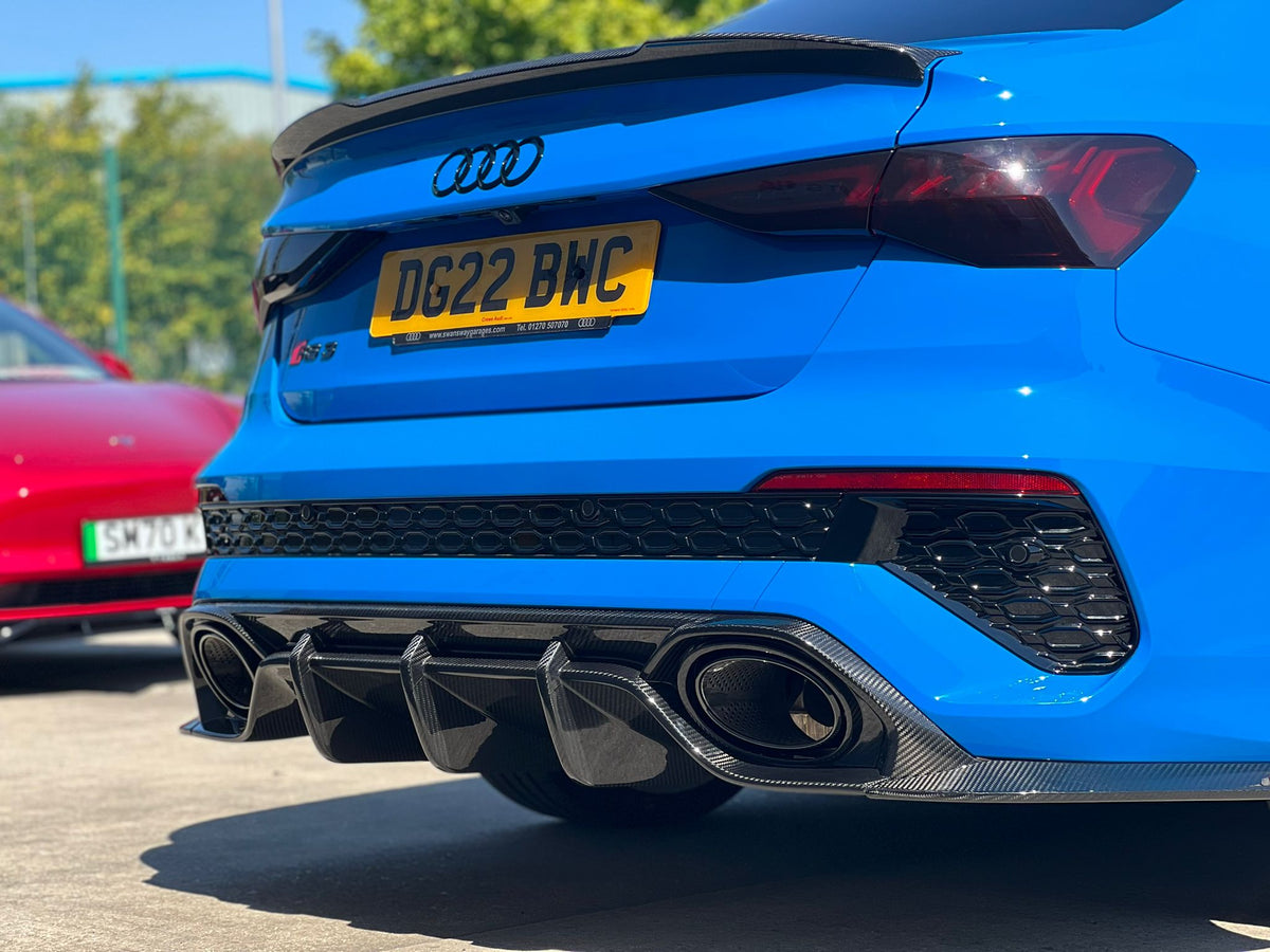 AUDI RS3 8Y SALOON CARBON FIBRE DIFFUSER - CT DESIGN – PSR Parts