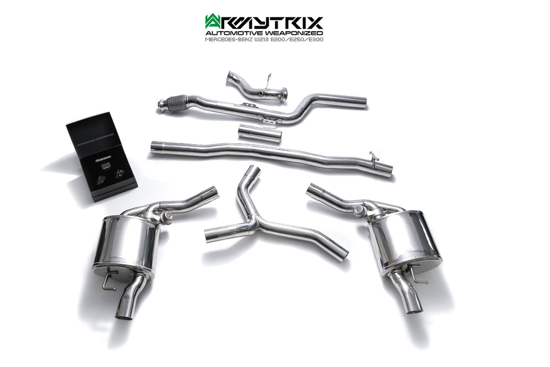 Armytrix - MERCEDES-BENZ E-CLASS W213 E300 - Cat-back (2D, OPF, LHD) Stainless Steel - MB32C-6LC