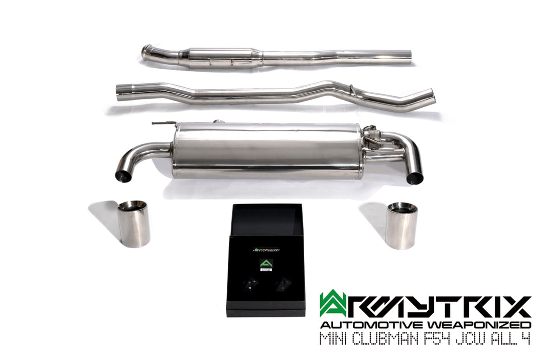 Armytrix - MINI JCW ALL 4 F54 2.0L - Cat-back Stainless Steel - MNF54